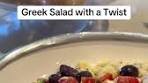 ⭐️Greek Salad with a Twist⭐️The classic salad that ...