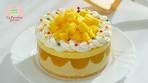 🥭🥥 Effortless Bliss: 【No Bake】 Mango Coconut Mousse Cake ...