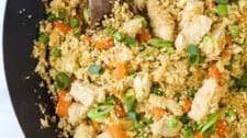 15 Minute Cauliflower Chicken Fried Rice