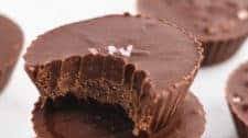 2 Ingredient Chocolate Peanut Butter Fudge