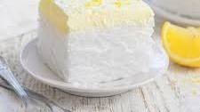 2 Ingredient No Bake Lemon Cloud Cake