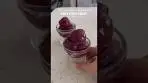 3 ingredient berry frozen yogurt #shorts