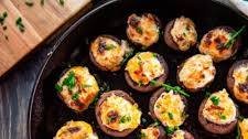 30-Minute Herb and Cream Cheese Stuffed Mushrooms
