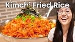 5-Ingredient Kimchi Fried Rice 🔥 (SPICY + QUICK One-Pot ...