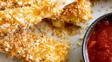 5-Minute Baked Mozzarella Sticks