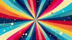 A Kaleidoscope of Colors and Patterns in this Dynamic Retro ...