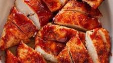Air Fryer BBQ Chicken Breasts