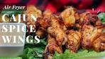 Air Fryer Cajun Spice Chicken Wings