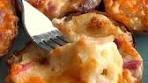 Air Fryer Cheesy Bacon Potato Skins Recipe