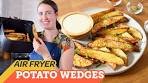 Air Fryer Crispy Parmesan Potato Wedges | Cooking with Cosori