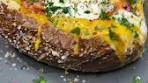 Air Fryer Loaded Baked Potatoes Recipe