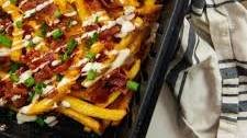 Air Fryer Loaded Fries Recipe