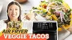Air Fryer Roasted Veggie Tacos (Vegetarian Friendly ...