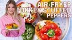 Air Fryer Turkey Stuffed Peppers Recipe - How To Make the ...