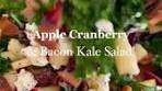 APPLE CRANBERRY & BACON KALE SALAD! . The side dish ...