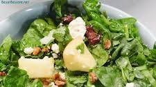 Apple Spinach Salad with Maple Dijon Vinaigrette