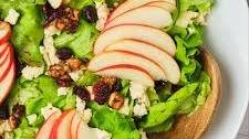 Apple Walnut Salad with Maple-Balsamic Vinaigrette (Vegan)