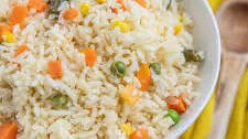 Arroz a la Primavera (Mexican White Rice)