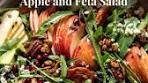 Autumn Harvest Honeycrisp Apple and Feta Salad