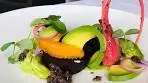 Avocado and roasted beet salad