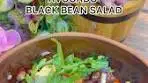 Avocado black bean salad is an easy, cold lunch or side dish ...