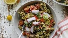 Avocado Tahini Pasta