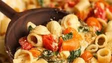 Baked Feta Pasta with Spinach