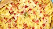Baked Ham Penne Pasta