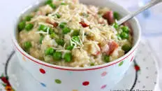 Baked Risotto with Ham