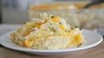 Baked Sour Cream, Cheddar & Chive Mashed Potatoes