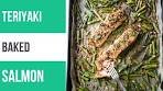 Baked Teriyaki Salmon and Asparagus Sheet Pan