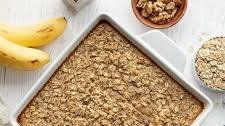 Banana Bread Baked Oatmeal
