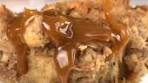 Banana Bread PUDDING & Easy Homemade Caramel Sauce ...