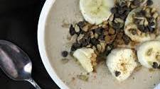 Banana Oatmeal Smoothie Bowl