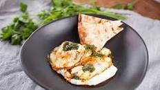 Basted Fried Eggs With Yoghurt & Smoked Paprika Butter