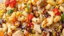 BBQ Chicken Pasta Salad