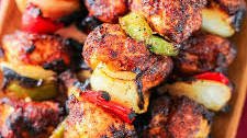 BBQ Chicken Skewers