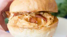 BBQ Crack Chicken Sandwiches