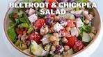 Beetroot and Chickpea Salad Recipe