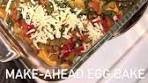 big brunch make-ahead egg bake!! veggie-packed. crowd ...