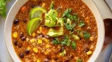 Black Bean and Quinoa Soup