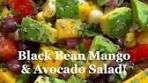Black Bean Mango Avocado Salad