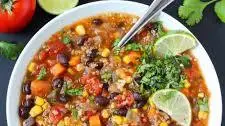 Black Bean Quinoa Soup (Easy!)