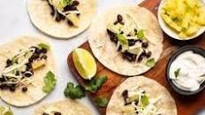 Black Bean Tacos With Pineapple Salsa