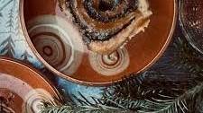 Black Sesame Espresso Sweet Rolls