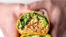 Blackened Chicken Caesar Avocado Wraps