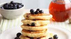 Blueberry & lemon pancakes