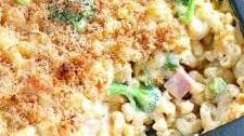 Broccoli Cheese Casserole with Ham