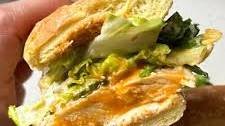 Buffalo Chicken Caesar Sandwich