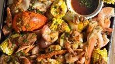 Cajun Seafood Boil with Garlic Butter